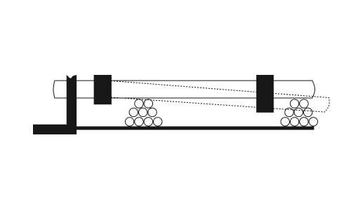 Klamflex Technical Manual Ground Settlement Illustration