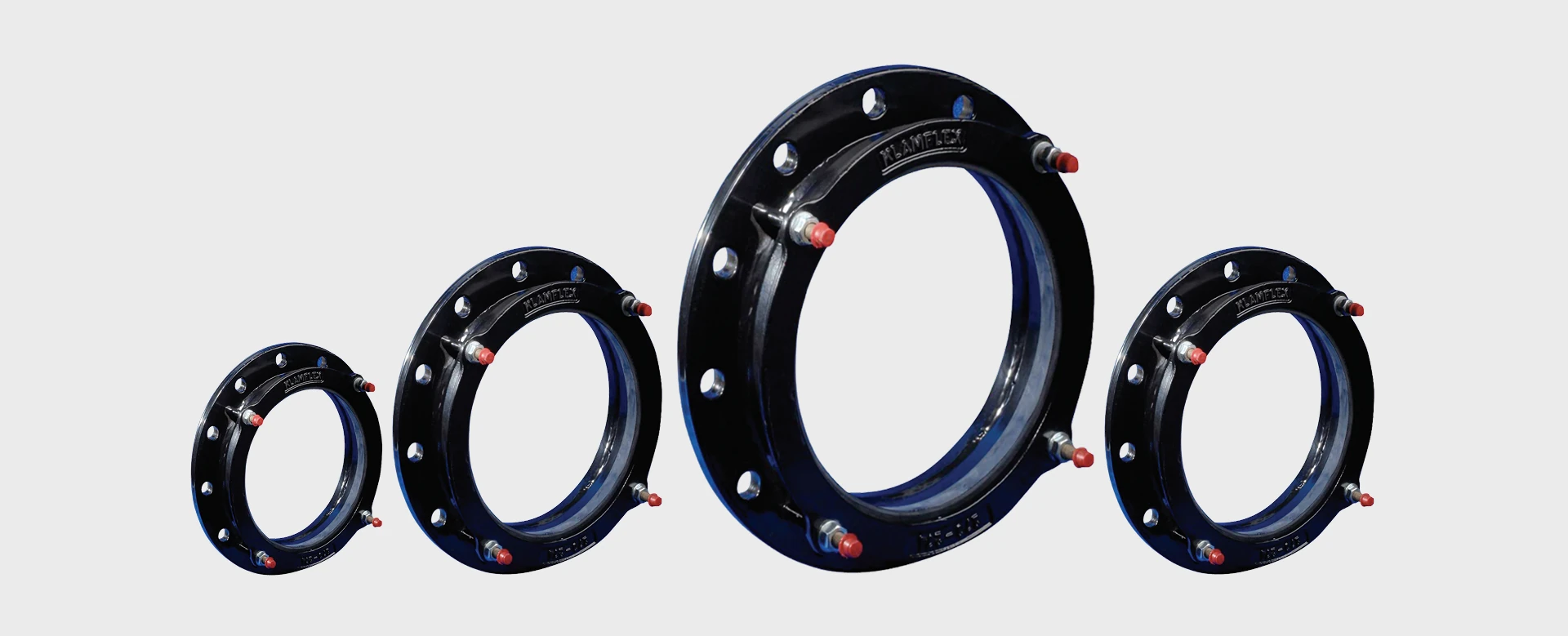 dedicated flange adaptor banner a2 Klamflex