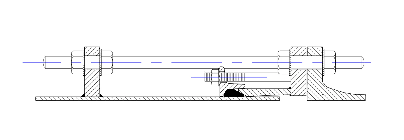 dedicated restrained flange adaptor diagram 1 Klamflex
