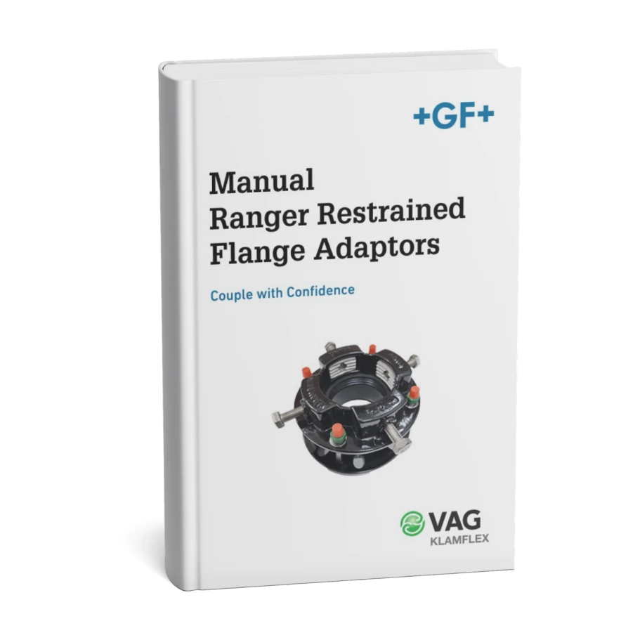 product ranger restrained flange adaptors 2026 08 21 mockup Klamflex